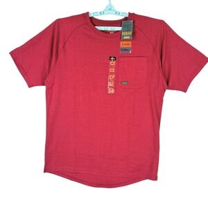 Ariat Rebar Men's Short Sleeve Crew Neck Rio Red T-Shirt Size 2XL‎ NWT